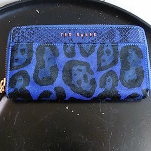 Blue wallet